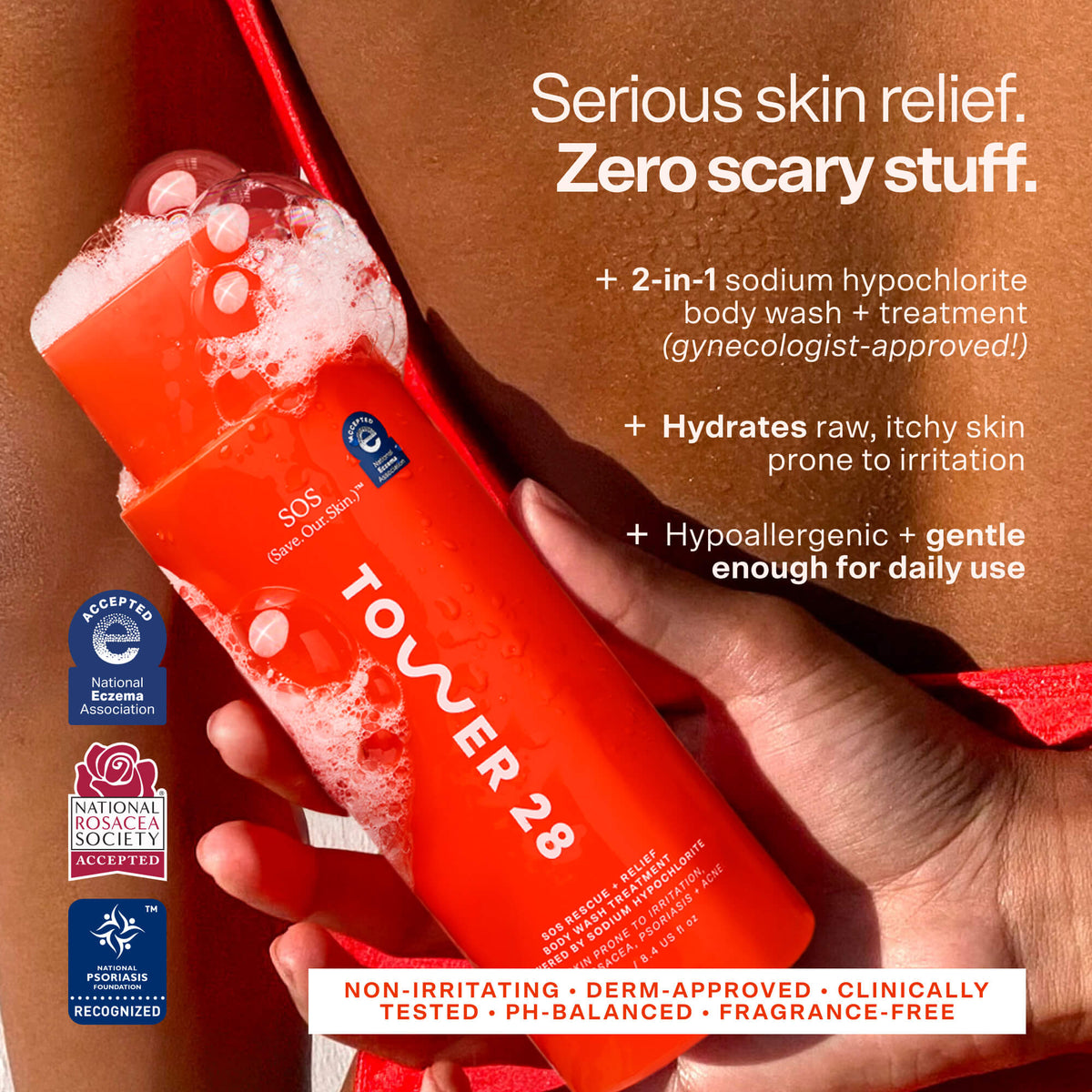 SOS Rescue + Relief Body Wash Treatment Y6